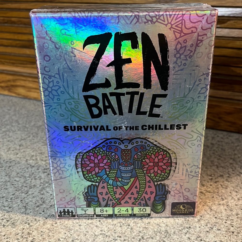 Moonrise Games Zen Battle Survival of the Chillest Card Game NEW Factory Sealed
